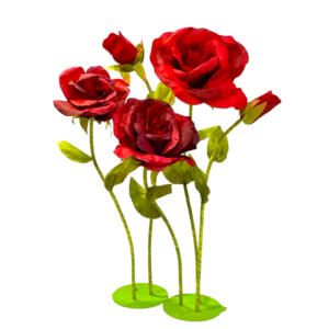 XXL Blumen Rosen Set